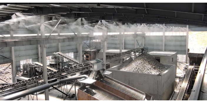 杭州骨料加工厂喷雾除尘/降尘生产商 杭州力创实业供应
