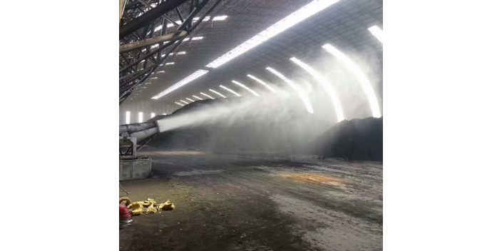 杭州骨料加工厂喷雾除尘/降尘设备 杭州力创实业供应;