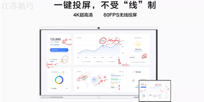 蘇州遠程會議大屏支持高清錄制,會議大屏