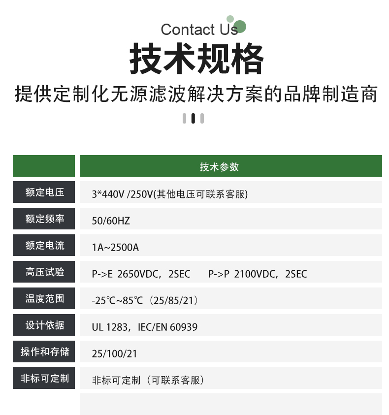 STS-FN系列濾波器