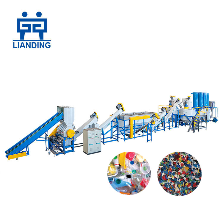 waste plastic film recycling machineldpe recycling machine