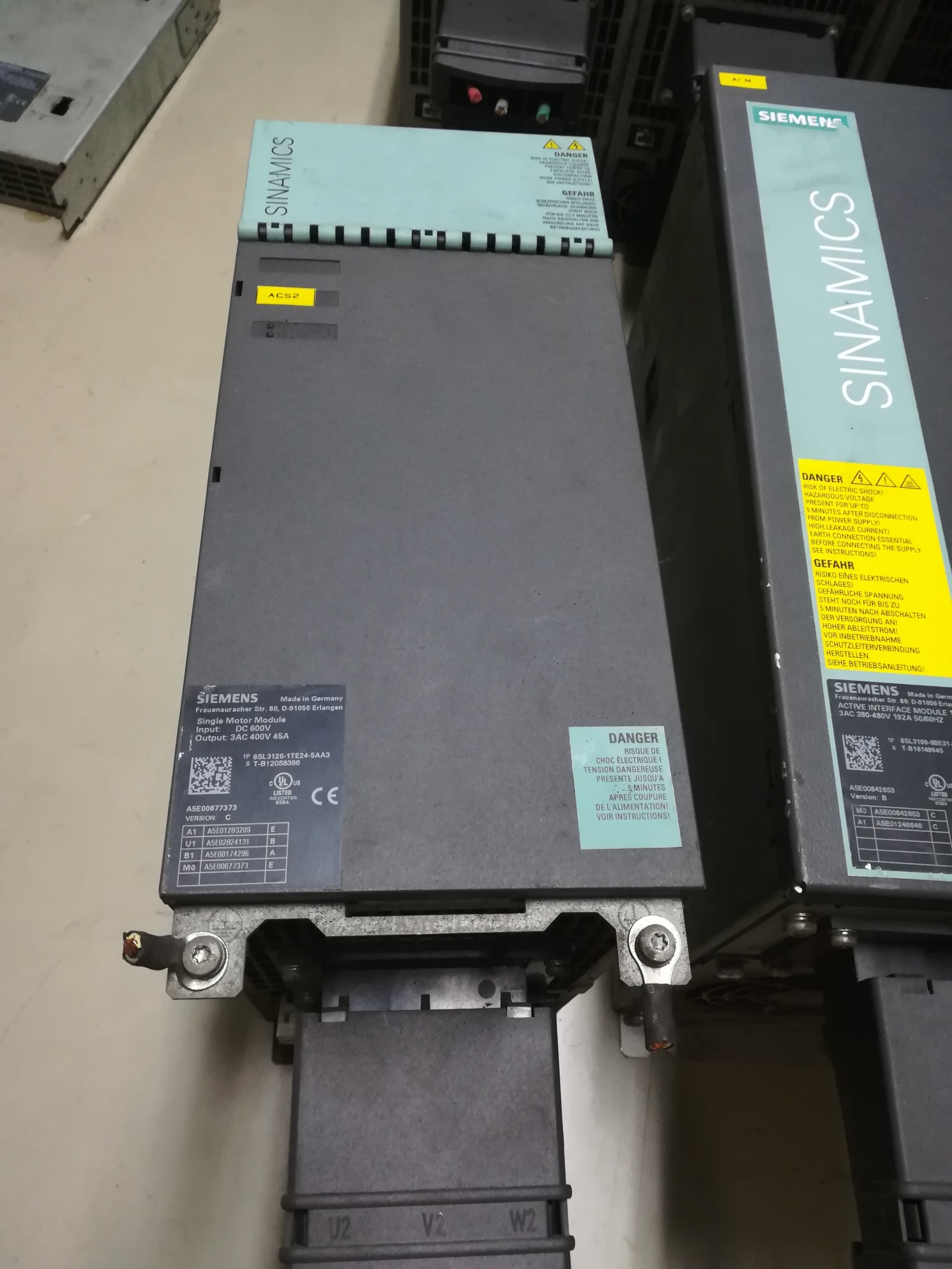 西門子45A驅動 6SL3120-1TE24-5AA3 二手備件銷售 維修檢測