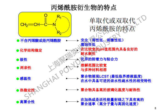 杨浦区n-DMAA单价 创新服务 上海聚瑞实业供应