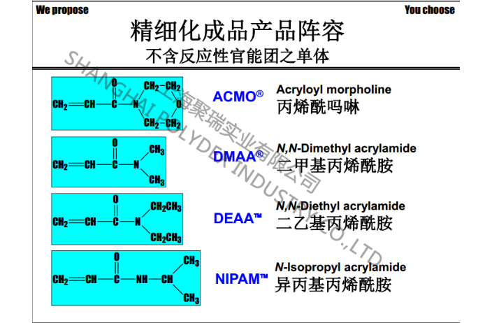 静安区丙烯酰吗啉的应用,ACMO