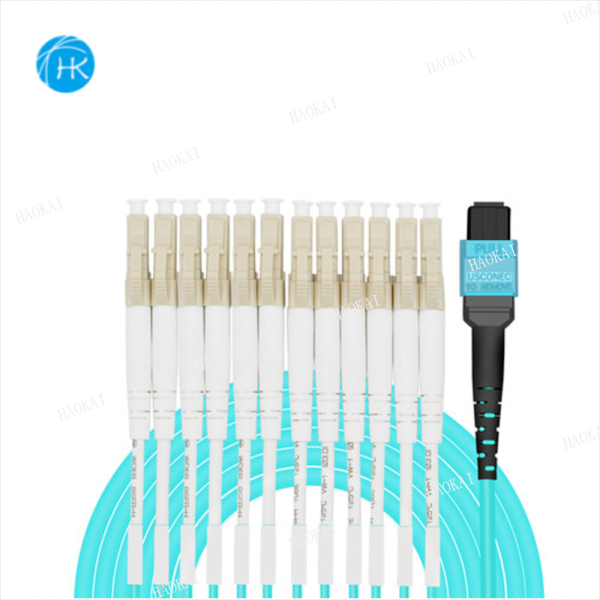 MPO-LCUPC萬兆多模分支跳線