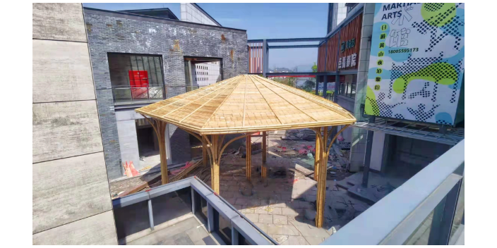 江西钓鱼台竹装饰建筑公司,竹装饰