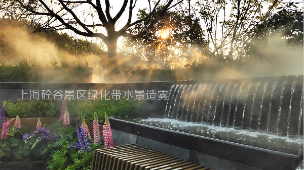 園林綠化小區(qū)人造霧森