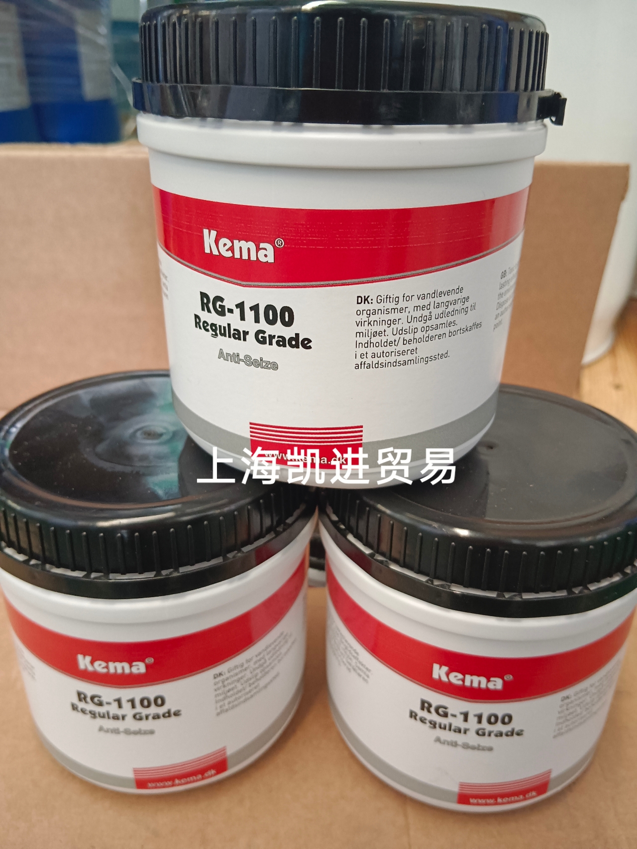 原装进口丹麦Kema RG-1100 Regular Grade高温防卡润滑脂_上海凯进贸易