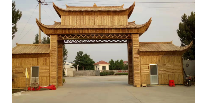 安徽景区别墅竹建筑质量怎么样,竹建筑