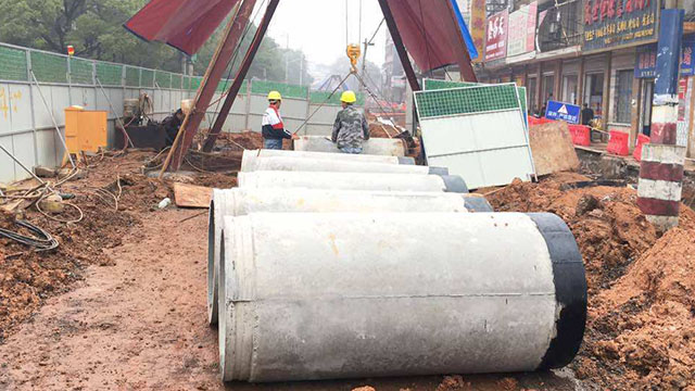 混凝土水泥预制顶管联系方式 服务为先 徐州市明睿预制构件供应
