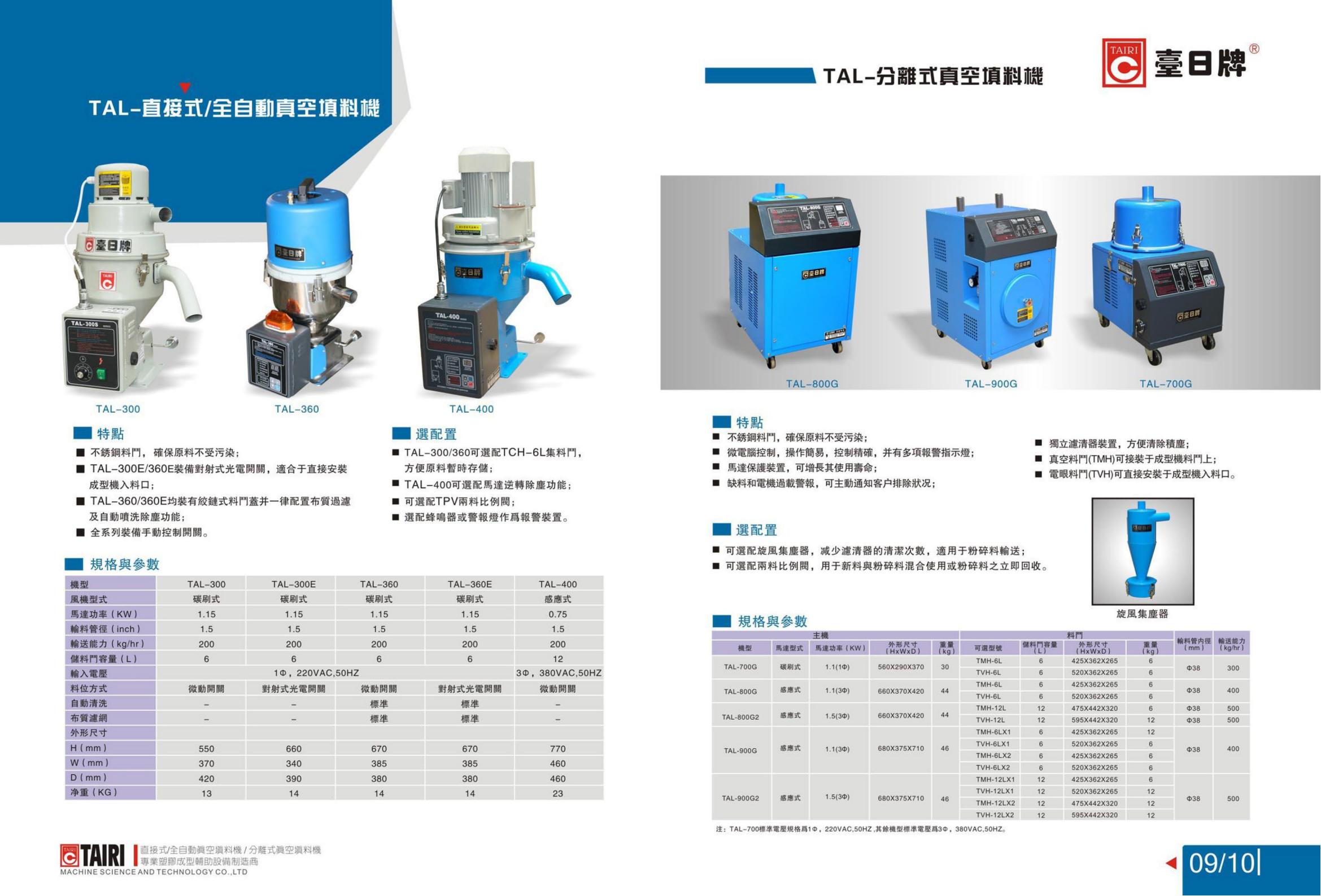 注塑機(jī)周邊設(shè)備-中山市臺(tái)日塑膠五金制品有限公司