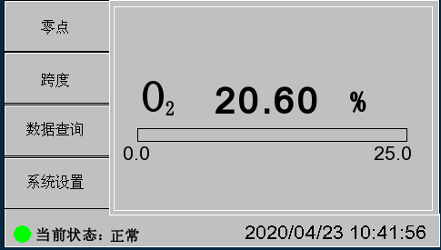 防爆氧分析儀的操作步驟