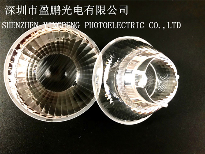 佛山轨道灯透镜COB大功率聚光透镜市场报价 服务至上 深圳市盈鹏光电供应