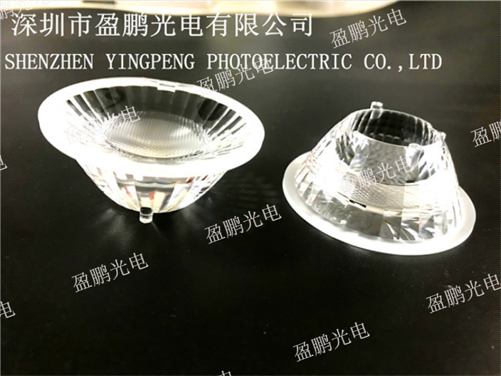 台州透镜注塑生产COB大功率聚光透镜光学照度