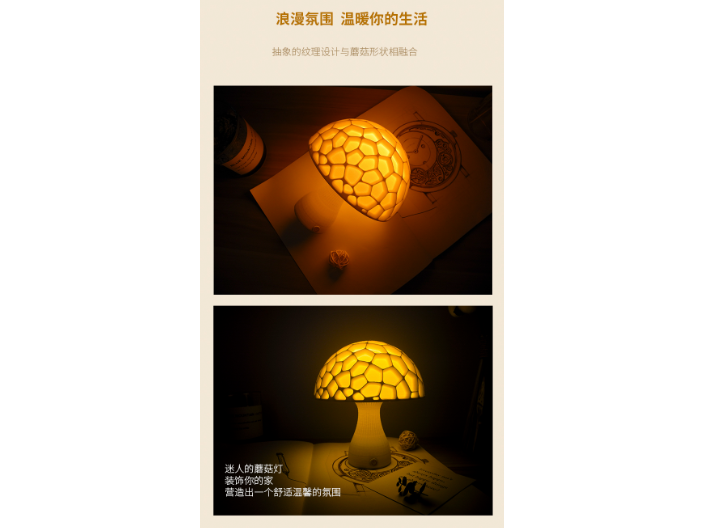 中国台湾创意蘑菇灯礼物
