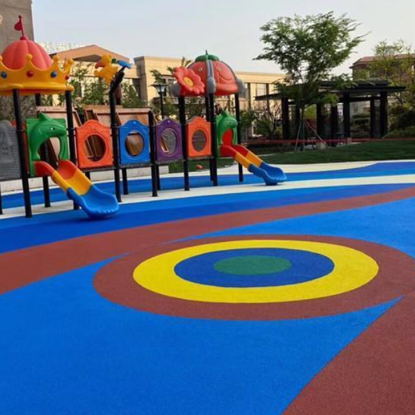 新国标幼儿园塑胶跑道施工方法-上海荣跃体育场地工程有限公司