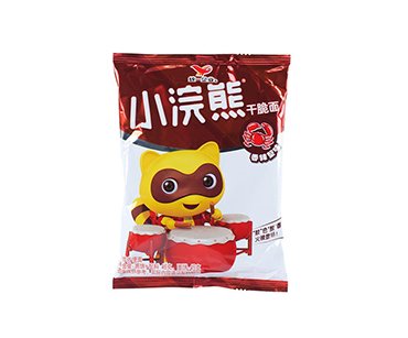 统一小浣熊香辣蟹味干脆面
