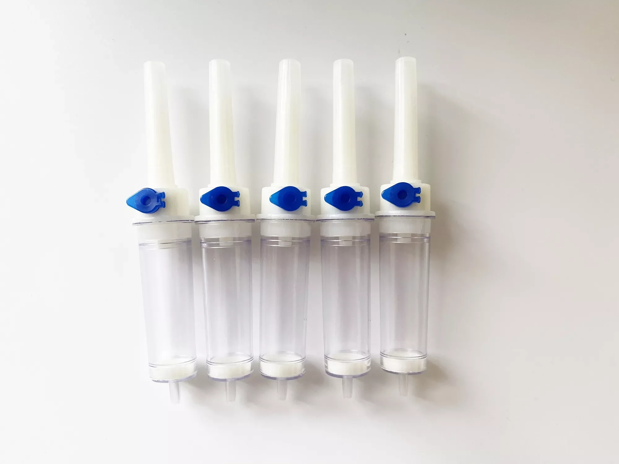 Medical disposable sterile infusion set dropper