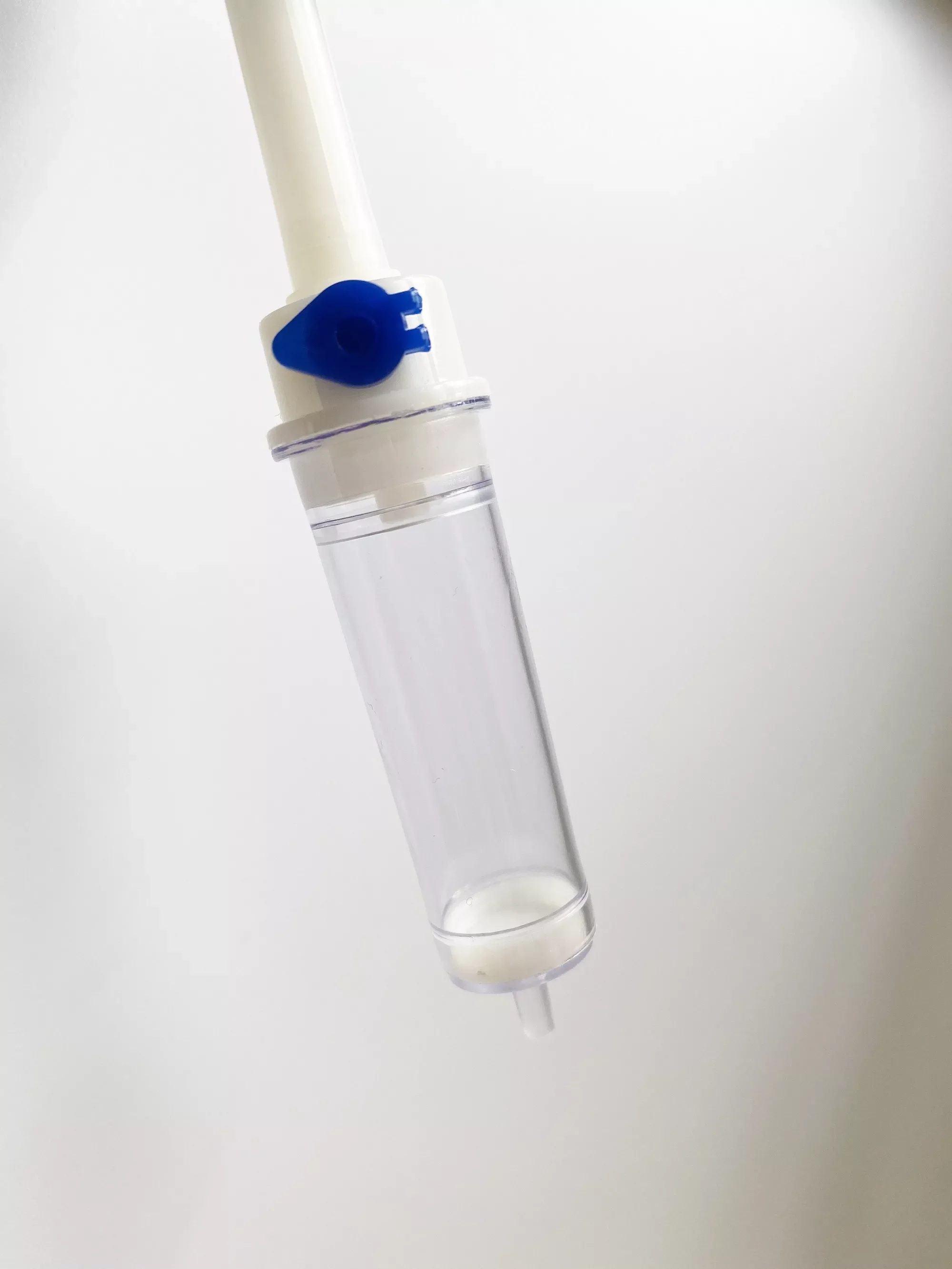 Medical disposable sterile infusion set dropper