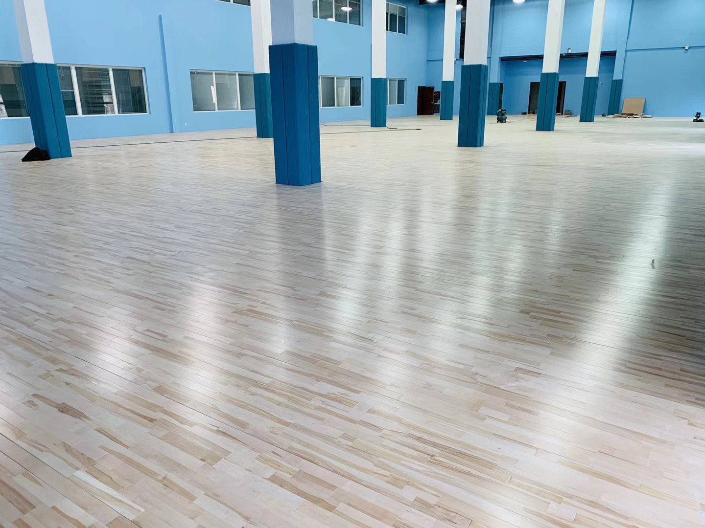 木地板篮球场地板|篮球场室内运动木地板