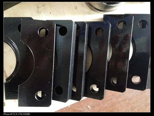 模具标准件之氮气弹簧安装法兰