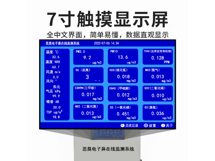 广东园区恶臭在线监测系统销售价格 深圳市睿安环境科技供应