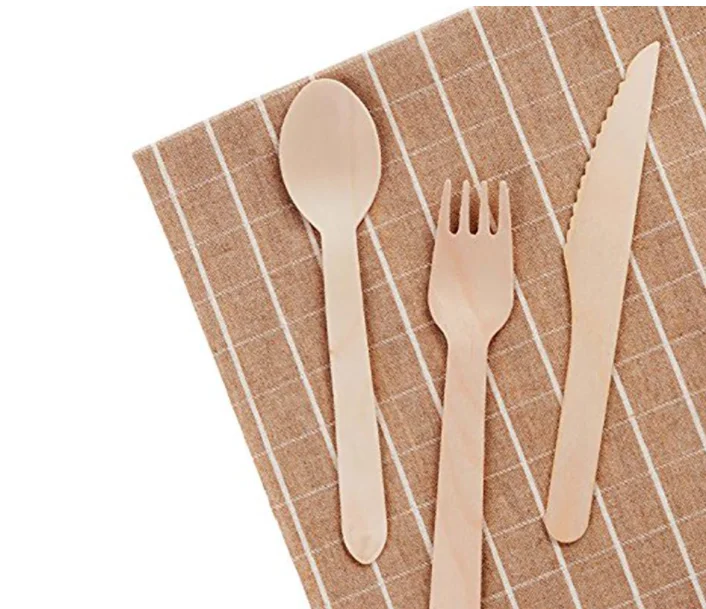 wooden tableware