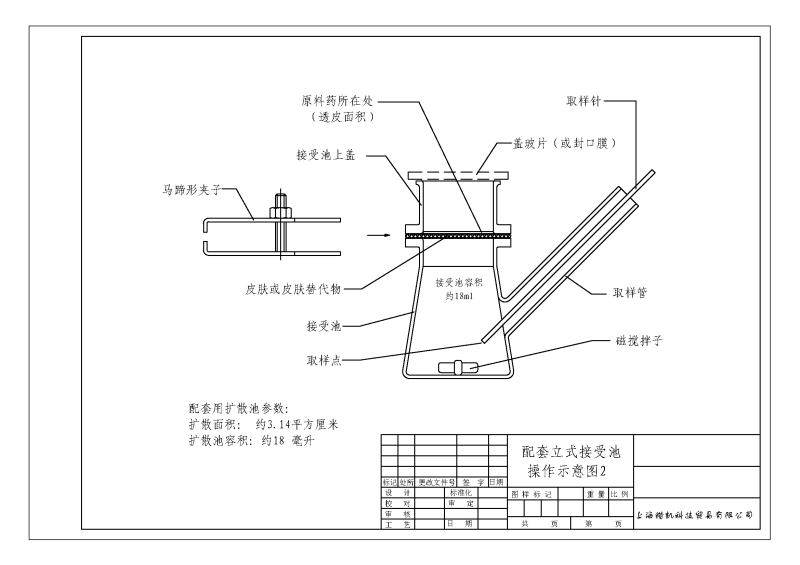 c1820型 立式改进型franz扩散池