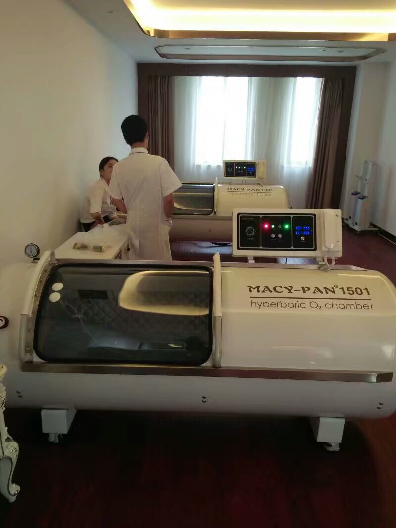 杭州的健康體驗中心使用空氣健康艙