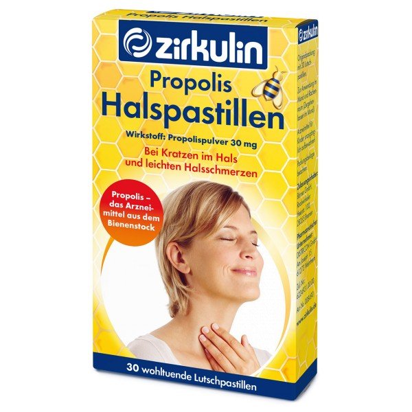 Zirkulin 無糖蜂膠潤喉糖