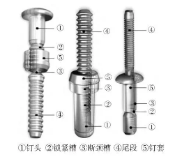 環(huán)槽鉚釘 