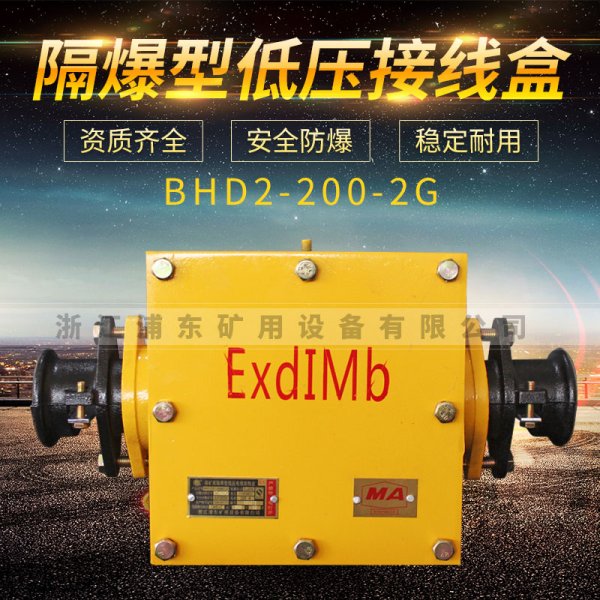 隔爆型低壓接線盒-BHD2-200-2G