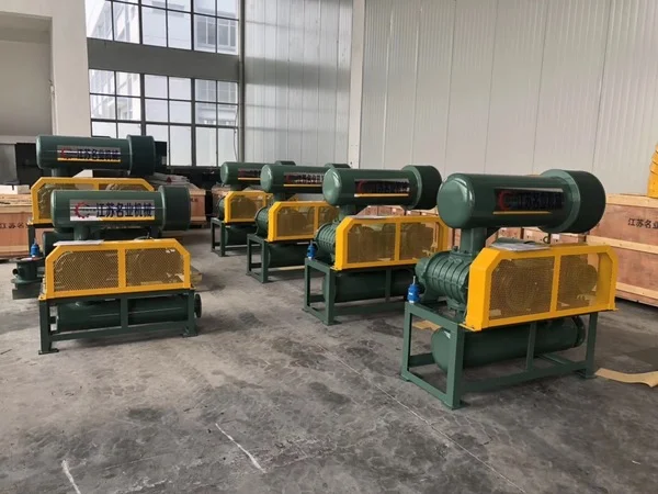 volumetric three lobe double oil tank Roots Blower