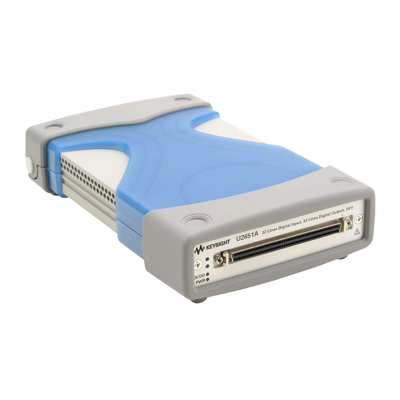 是德科技 U2651A 32 路输入、32 路输出 USB 模块化数字 I/O 器件