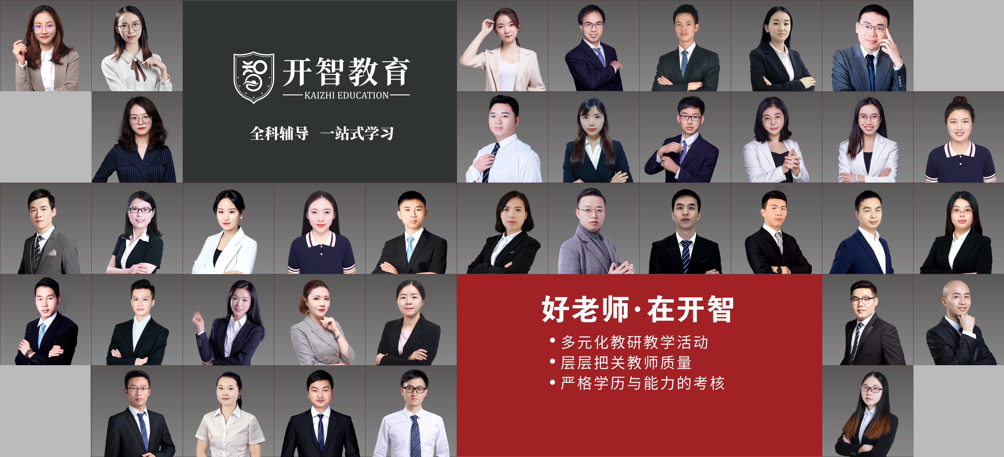 貴陽開智培訓學校部分教師展示