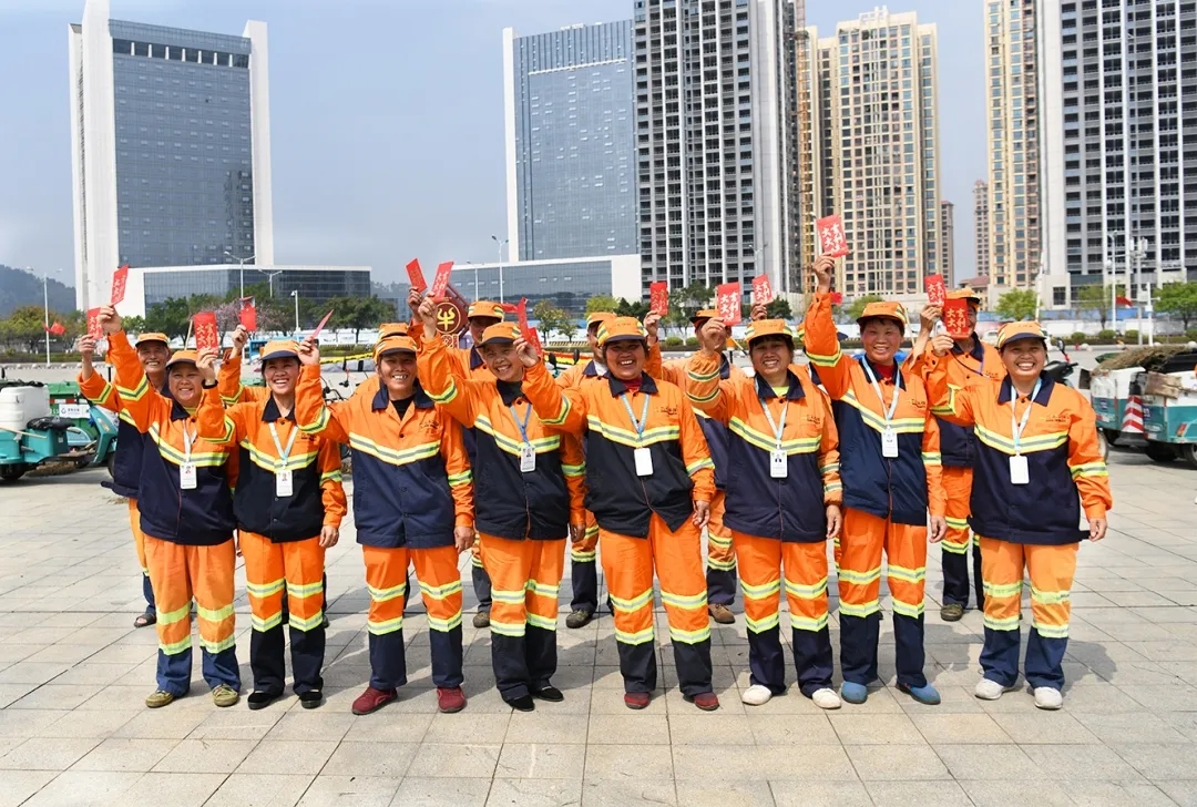 升禾環保助力文明城市復審迎檢