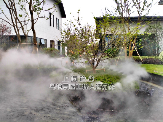 烏鎮(zhèn)雅園景觀人造霧森