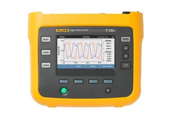 Fluke 1736 和 1738 三相電能質量記錄器儀