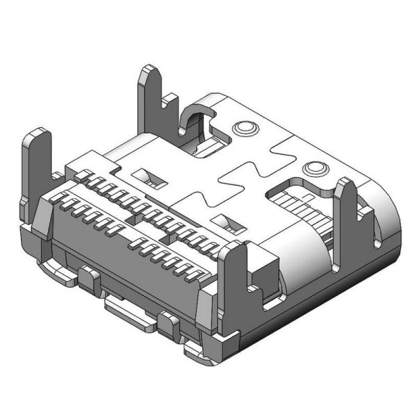 TYPE-C 母座 24Pin 雙排SMT 