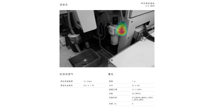 上海NL LF10-Kit声学成像仪气体漏点可视化定位仪 推荐咨询 上海垂智供应链科技供应