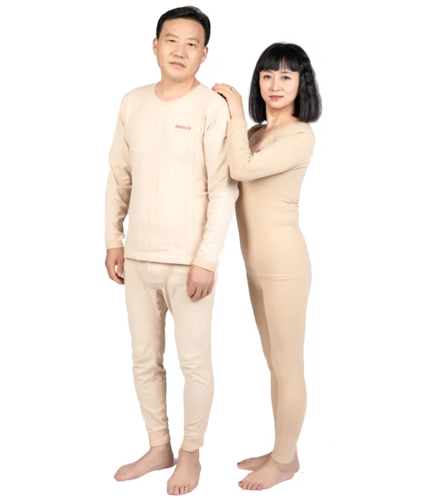 天然彩棉秋衣褲 