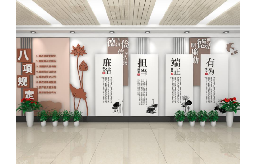 黄陂专业企业文化墙设计