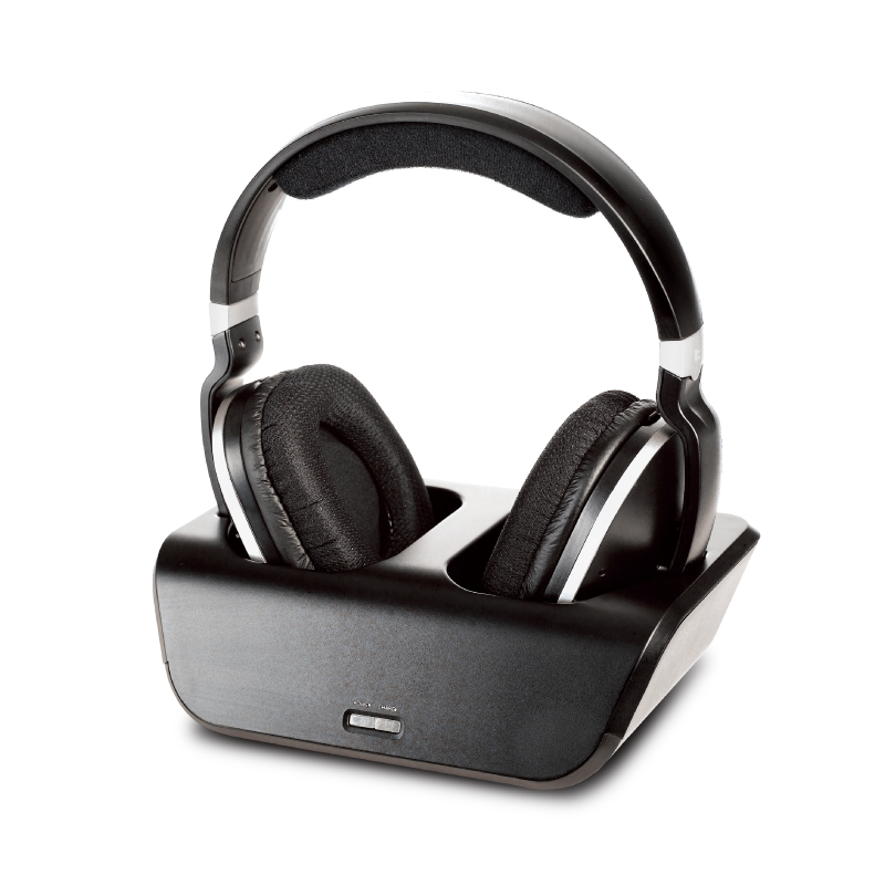 Wireless TV Headphones with 2.4G RF Transmitter, Zimbabwe