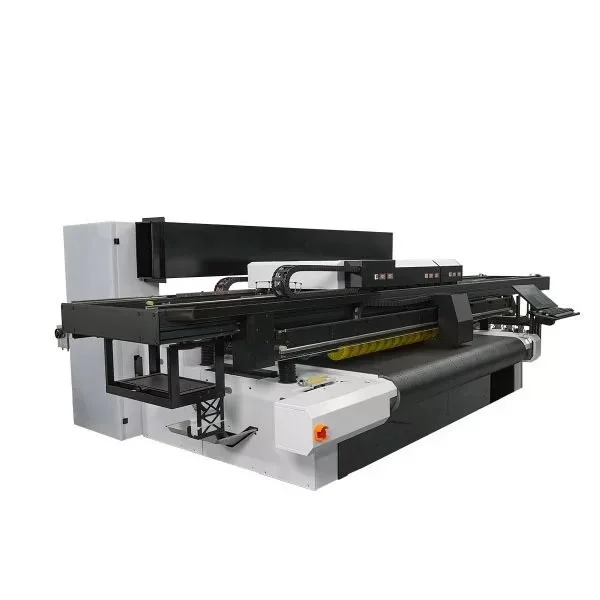 Industrial single pass corrugated digital printer