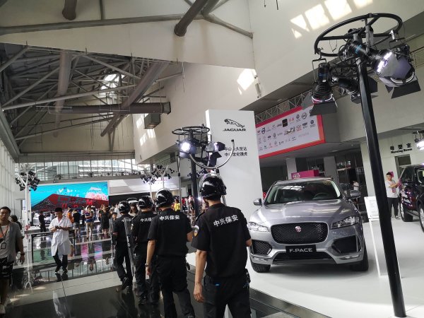 車展維護秩序