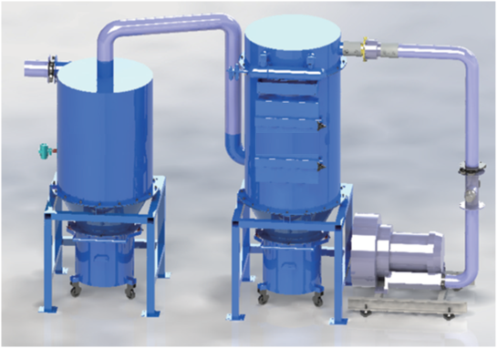 食品行业真空吸尘系统