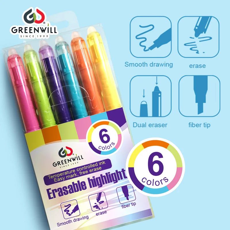 Erase Effect And Usage Precautions Of Erasable Highlighter