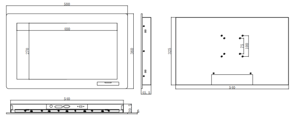 IDP-215T-工業(yè)顯示器