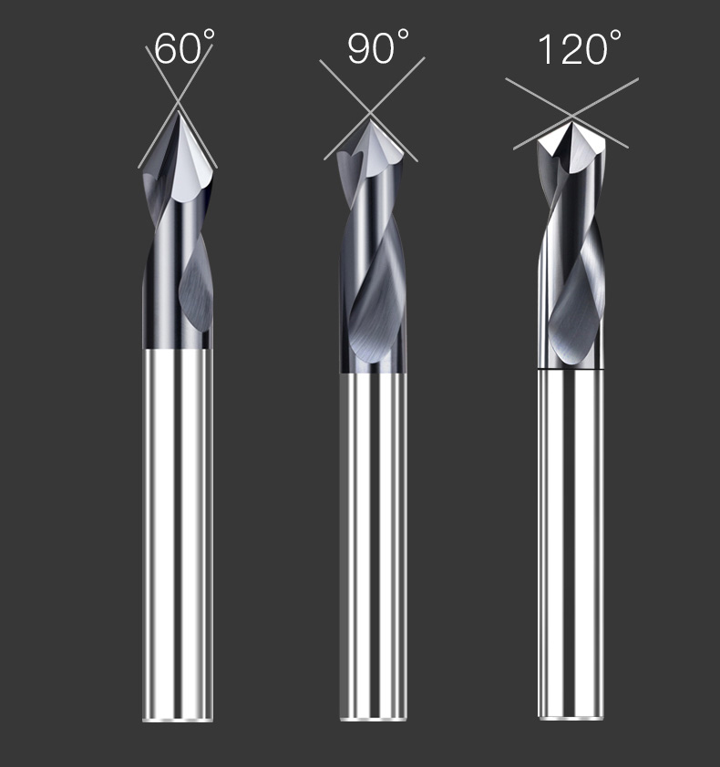 60度钨钢定点钻定心钻倒角刀