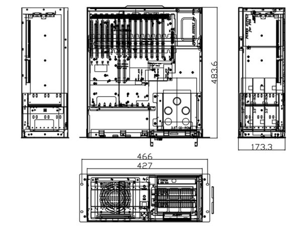 IPC-4202M-4U上架式工业机箱